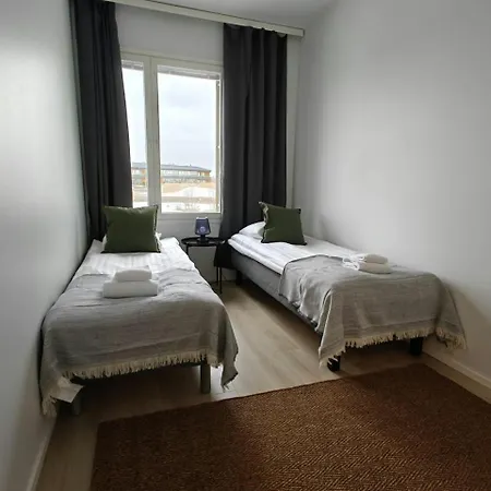 Daire Spacious For 6 With Sauna Oulu